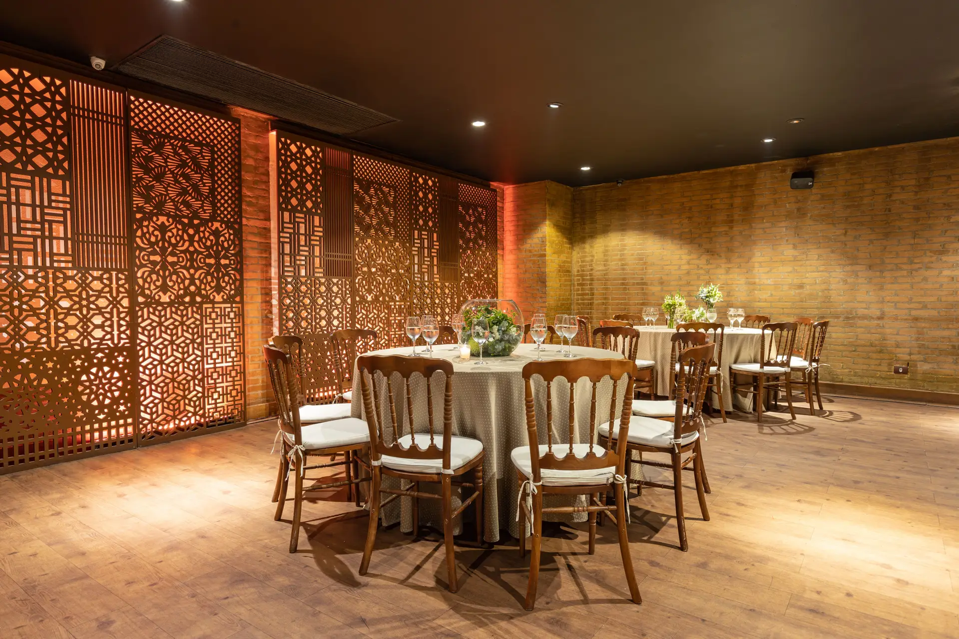 Intricate wooden decor